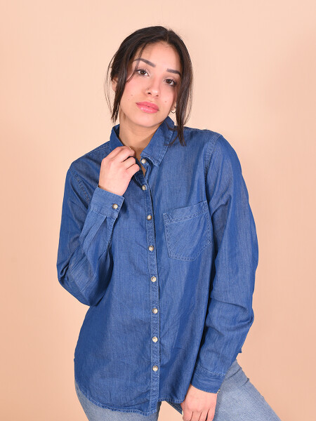 CAMISA GEORGINA AZUL