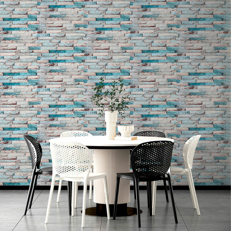 Set x50 Placa De Revestimiento simil piedra PIEDRA LAJA OCRE