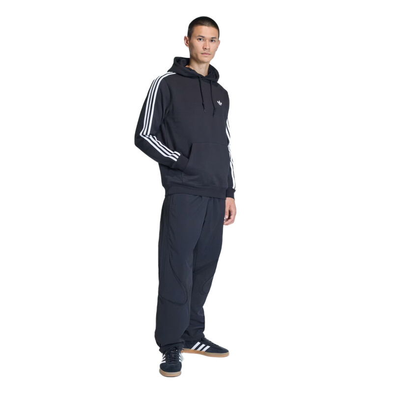 Canguro Adidas 3 Strippes - Negro Canguro Adidas 3 Strippes - Negro
