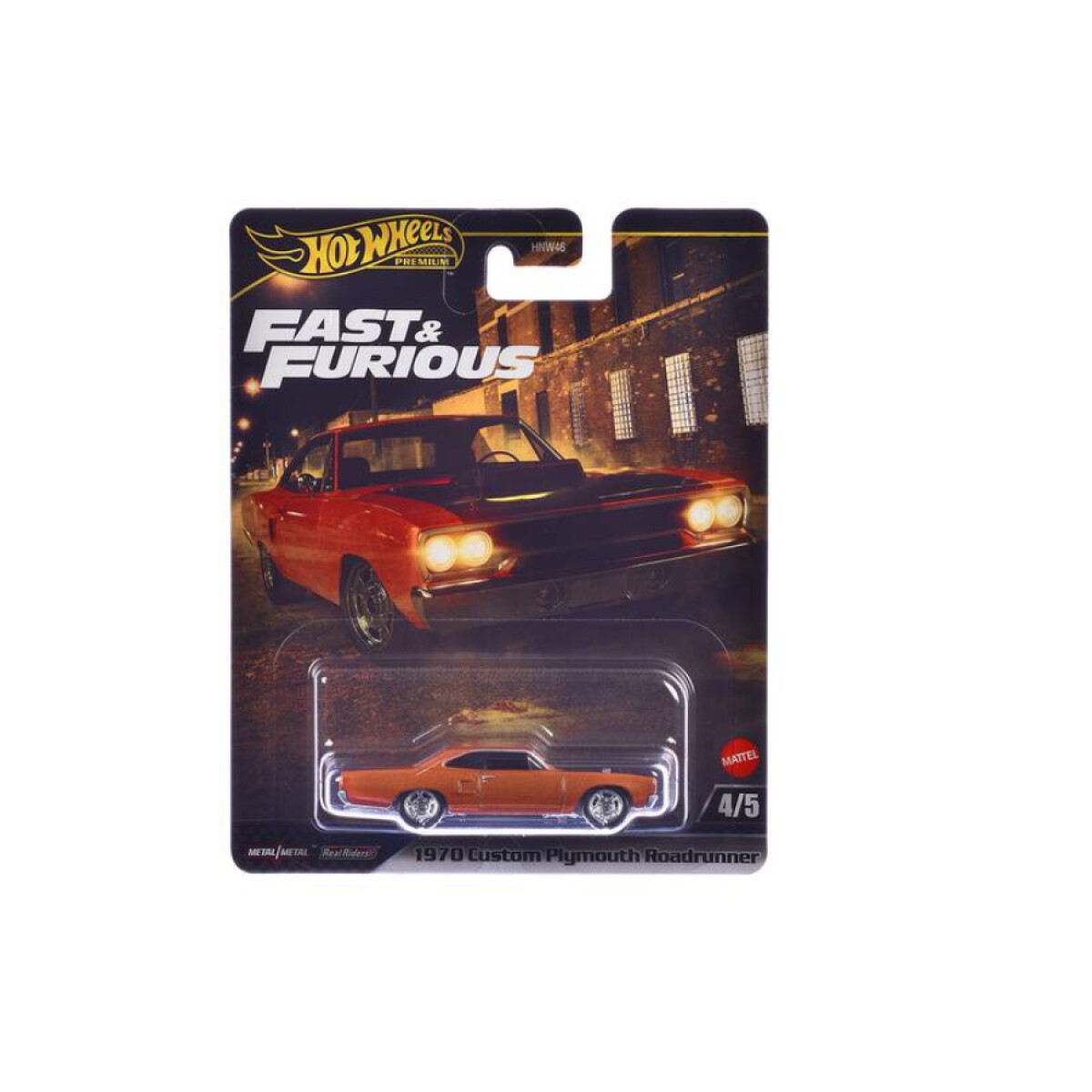 Hot Wheels Fast & Furious - 1970 Custom Plymouth Roadrunner 
