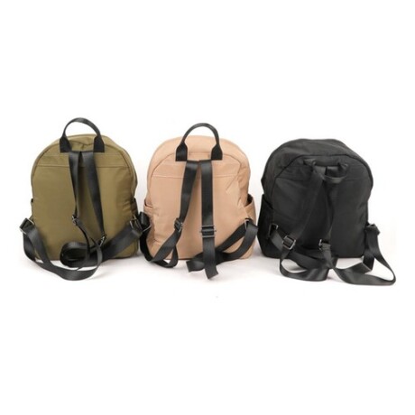 Mochila urbana Canva modelo Rumania en nylon Verde