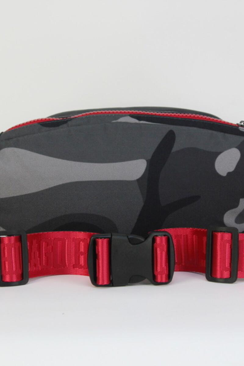 Riñonera nylon doble cierre Miami Heat - NBA Negro