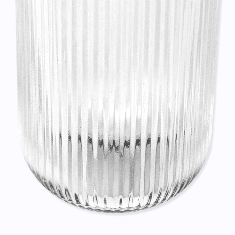 VASO DE VIDRIO TRANSP 410ML Unica