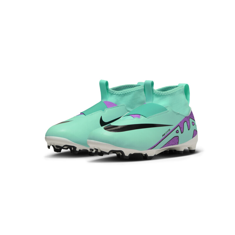 NIKE JR ZOOM MERCURIAL SUPERFLY 9 ACADEMY Green