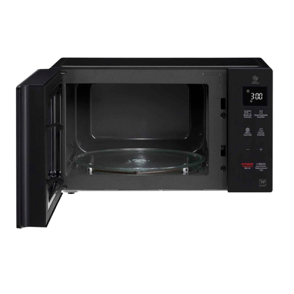 Microondas LG inverter con grill 42L MH8236GIR acero inoxidable