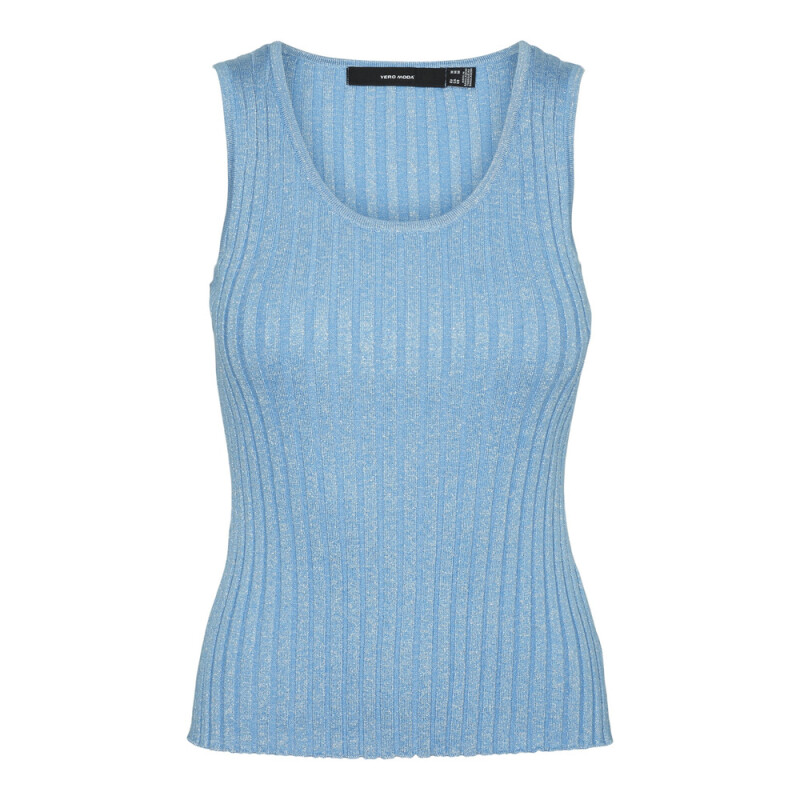 VMBLOW SL U-NECK TOP Bonnie Blue