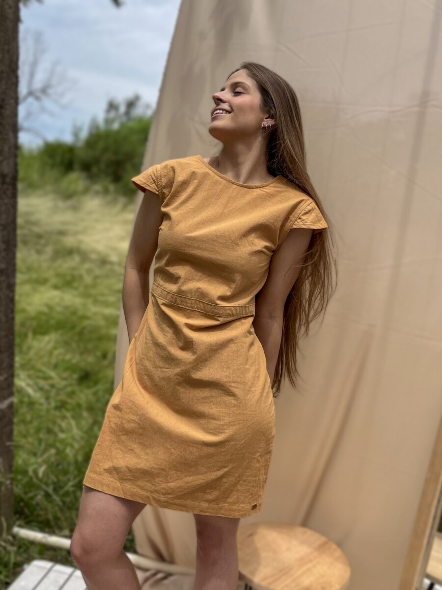 Vestido Truma - Camel 