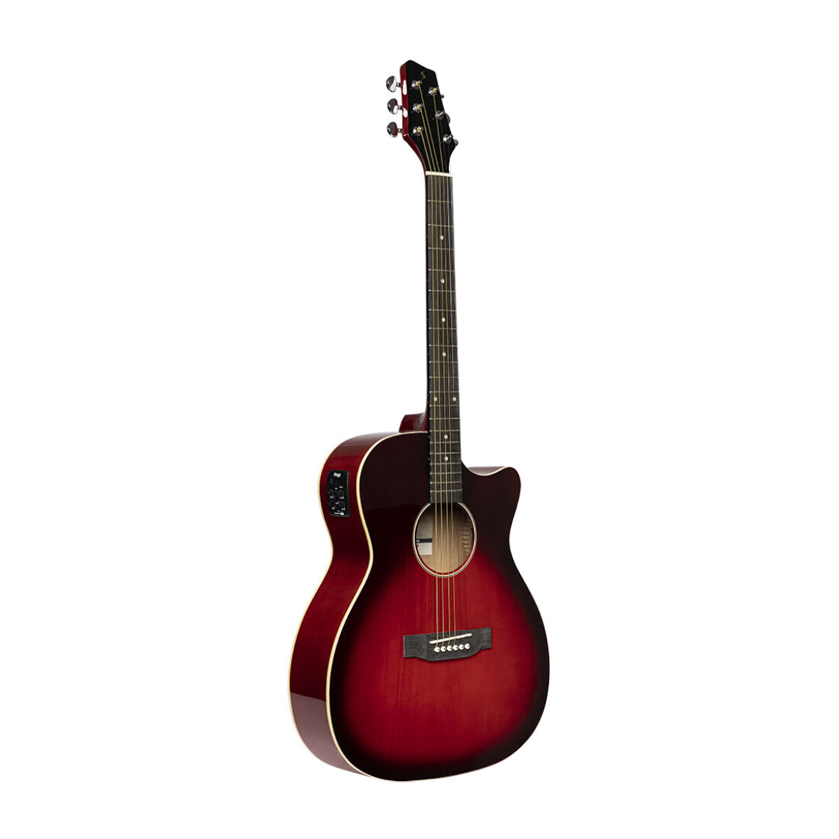 Guitarra electroacustica Stagg SA35 ACE Red 