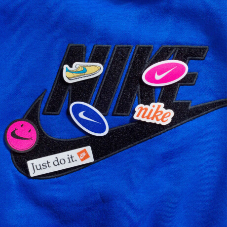 BUZO NIKE SPORTSWEAR ICON CLASH FLEECE Blue