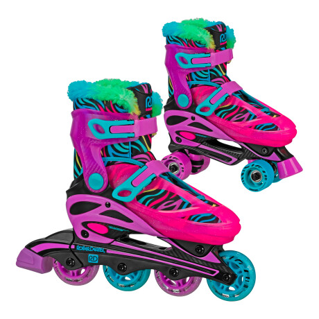 Patines 2EN1 Ajustables para Niños Roller Derby Sprinter Talle 3-6 001