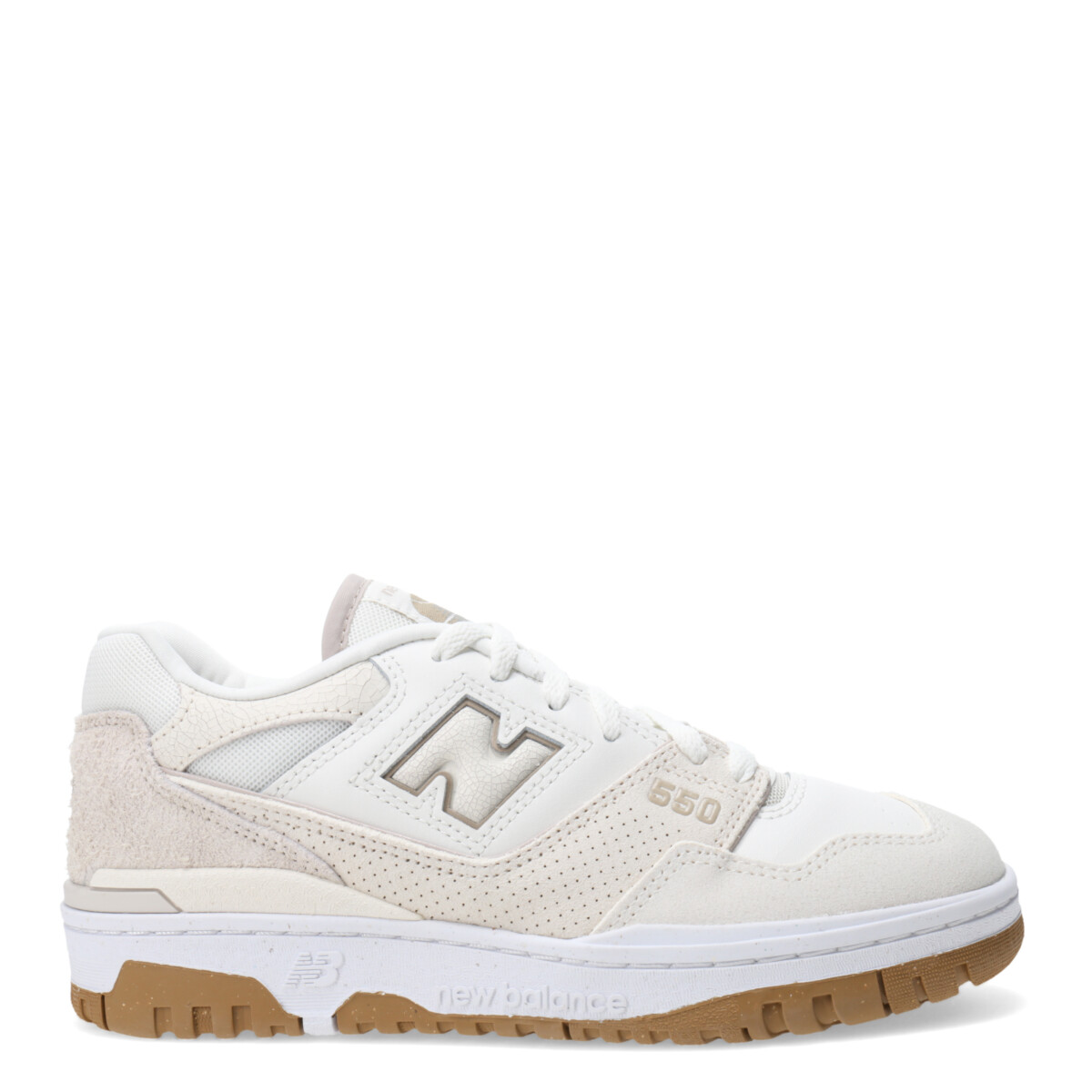 Championes de Mujer New Balance 550 New Balance - Blanco - Beige 