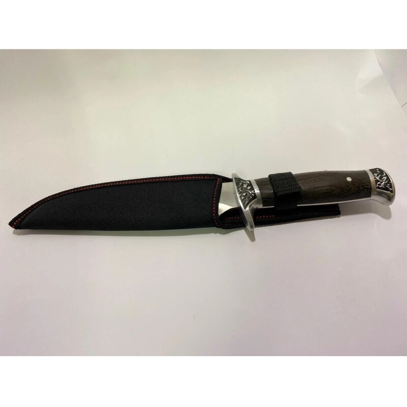 SF542 CUCHILLO SAFARI HOJA FIJA MANGO DE MADERA NEGRO 26CM SF542 CUCHILLO SAFARI HOJA FIJA MANGO DE MADERA NEGRO 26CM