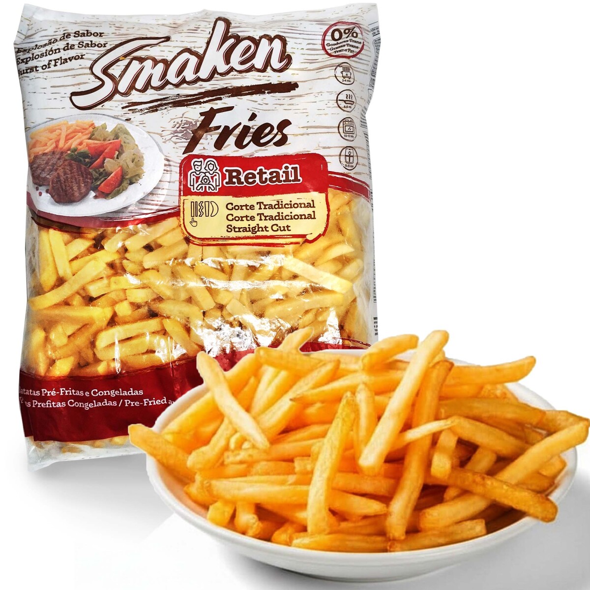 Papas Fritas Smaken 2Kg 