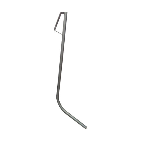 Brazo galvanizado curvo 11/4" de 2 metros B41025
