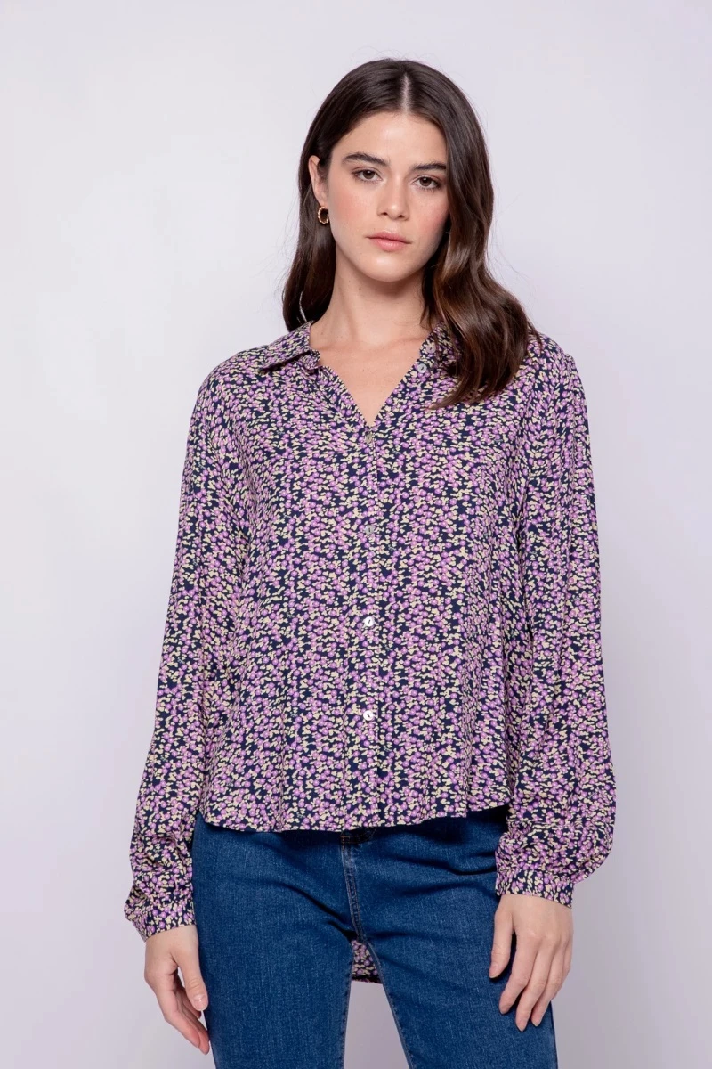 CAMISA D.CASSIN LUGO - FLORCITAS 