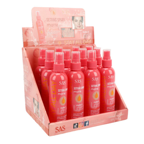 SAS Spray fijador de maquillaje 117ml (M2356) Sas Spray Fijador De Maquillaje 117ml (m2356)