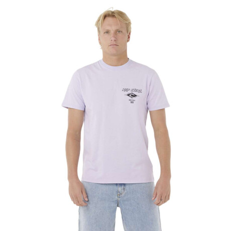 Remera Rip Curl Fade Out Icon Lila