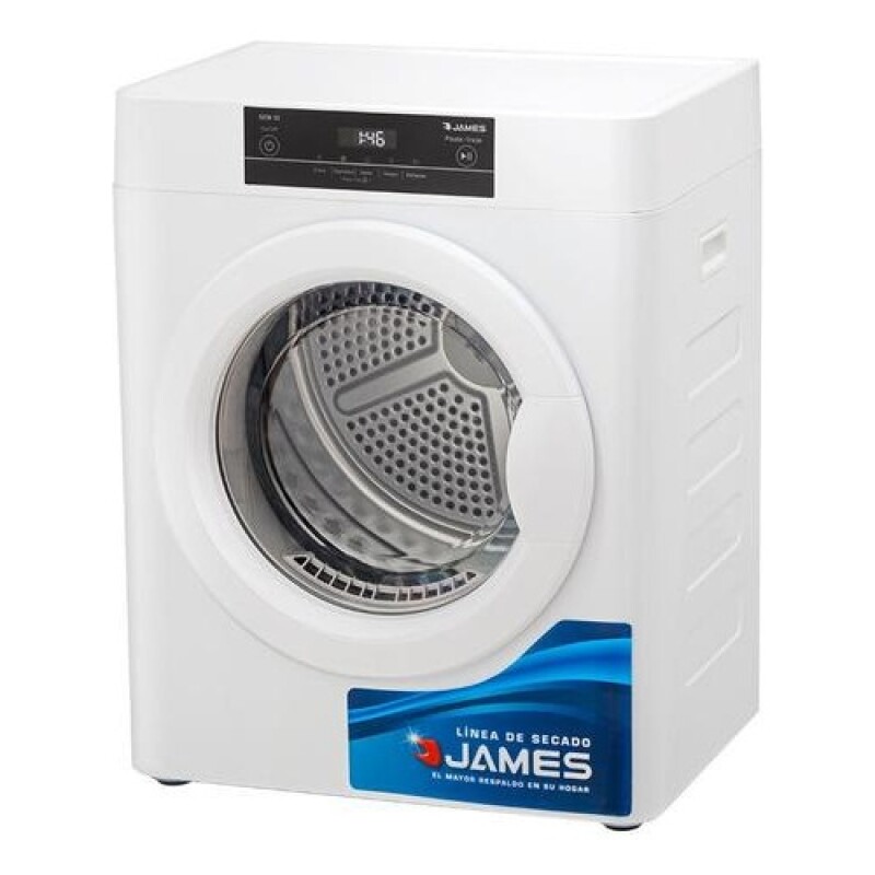 Secarropas programable James 3kg apto para amurar Blanco