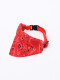 COLLAR BANDANA ROJO