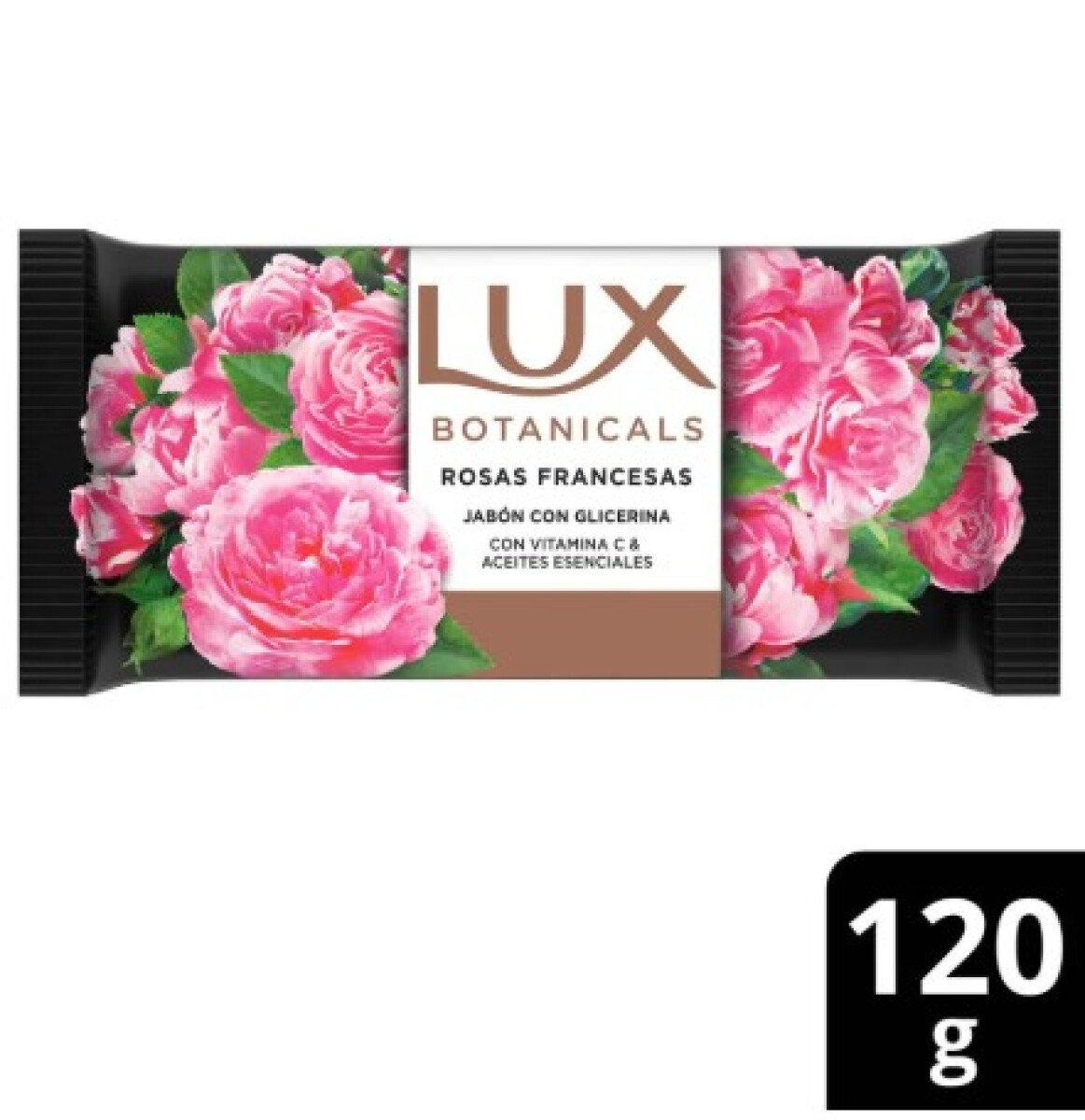 Lux Botanicals jabón en barra 120 g - Rosas francesas 
