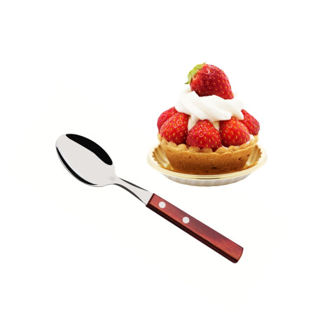Cuchara Postre Polywood Acero Inoxidable Tramontina Cuchara Postre Polywood Acero Inoxidable Tramontina