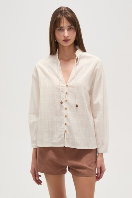 Camisa Huna Marfil / Off White