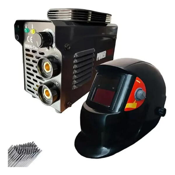 SOLDADORA INVERTER 130AMP + CARETA FOTOSENSIBLE LEYEE + ELECT SOLDADORA INVERTER 130AMP + CARETA FOTOSENSIBLE LEYEE + ELECT