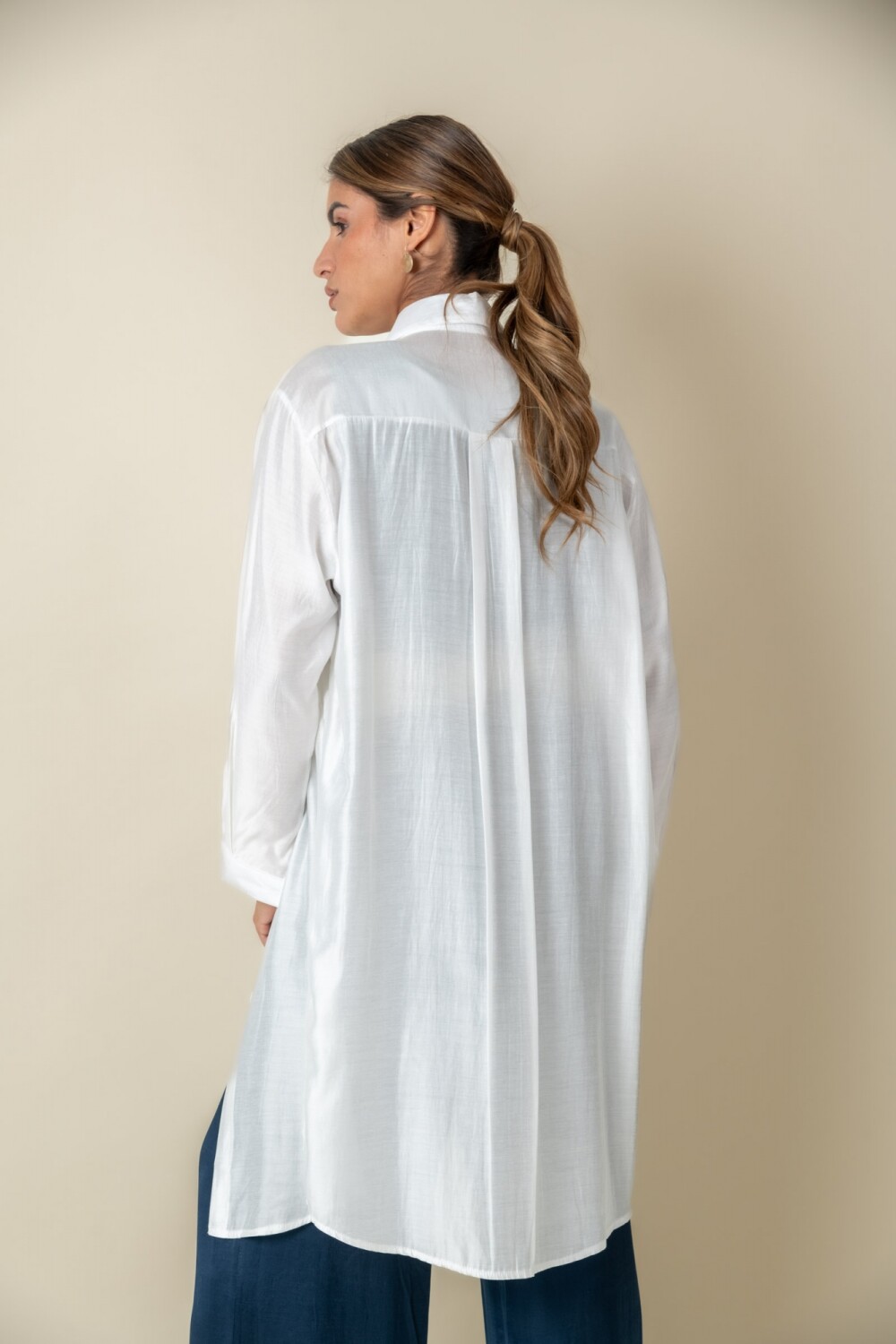 CAMISA VAINILLA Blanco