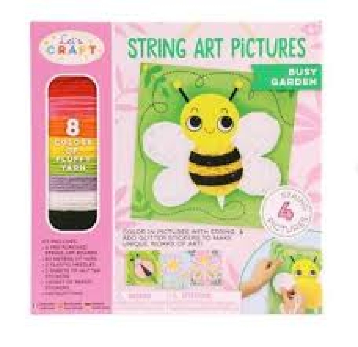KIT DE ARTE EN HILO ABEJA 