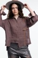 CAMISA MANGA LARGA Marron