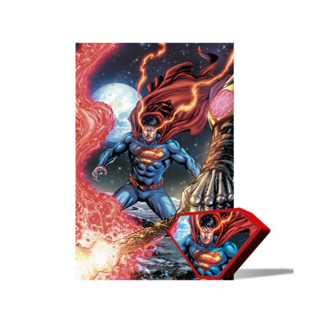 Puzzle 3D Logo Superman con lata decorativa - 300 piezas Puzzle 3D Logo Superman con lata decorativa - 300 piezas