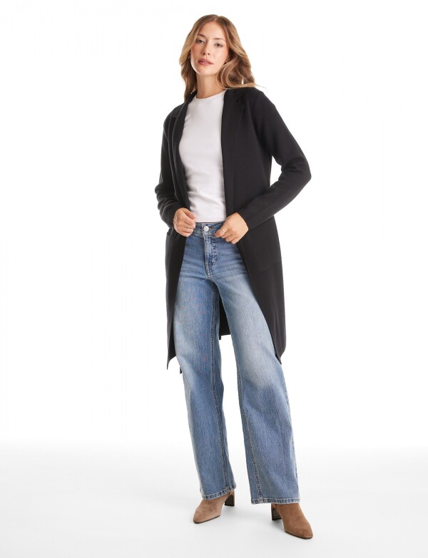 Chaqueta De Punto NEGRO