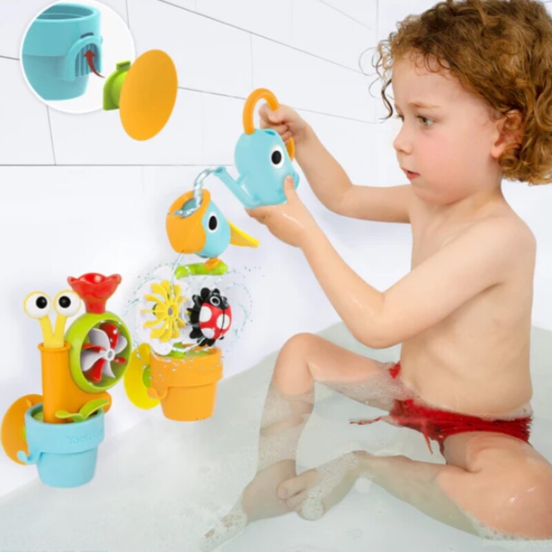 Pour n Groe Spinning Garden Juego de Baño Yookidoo Pour n Groe Spinning Garden Juego de Baño Yookidoo