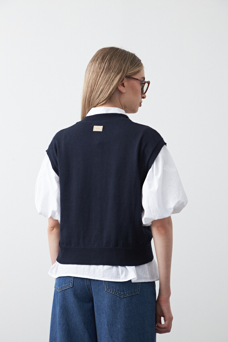 CHALECO NICOLASA Azul Marino