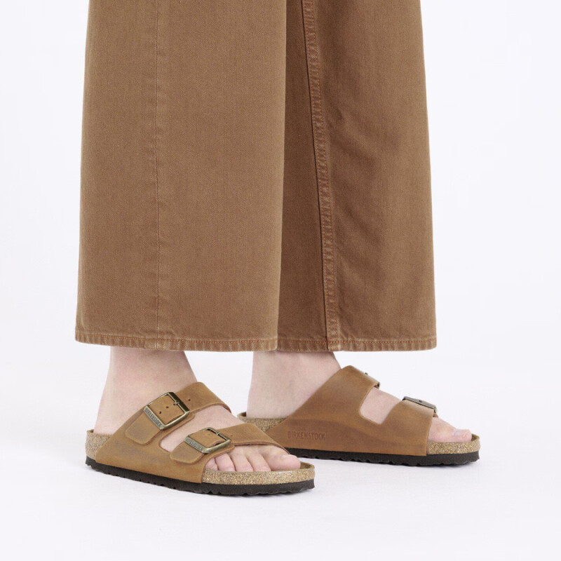 Sandalias Birkenstock Arizona Leoi Cognac Sandalias Birkenstock Arizona Leoi Cognac