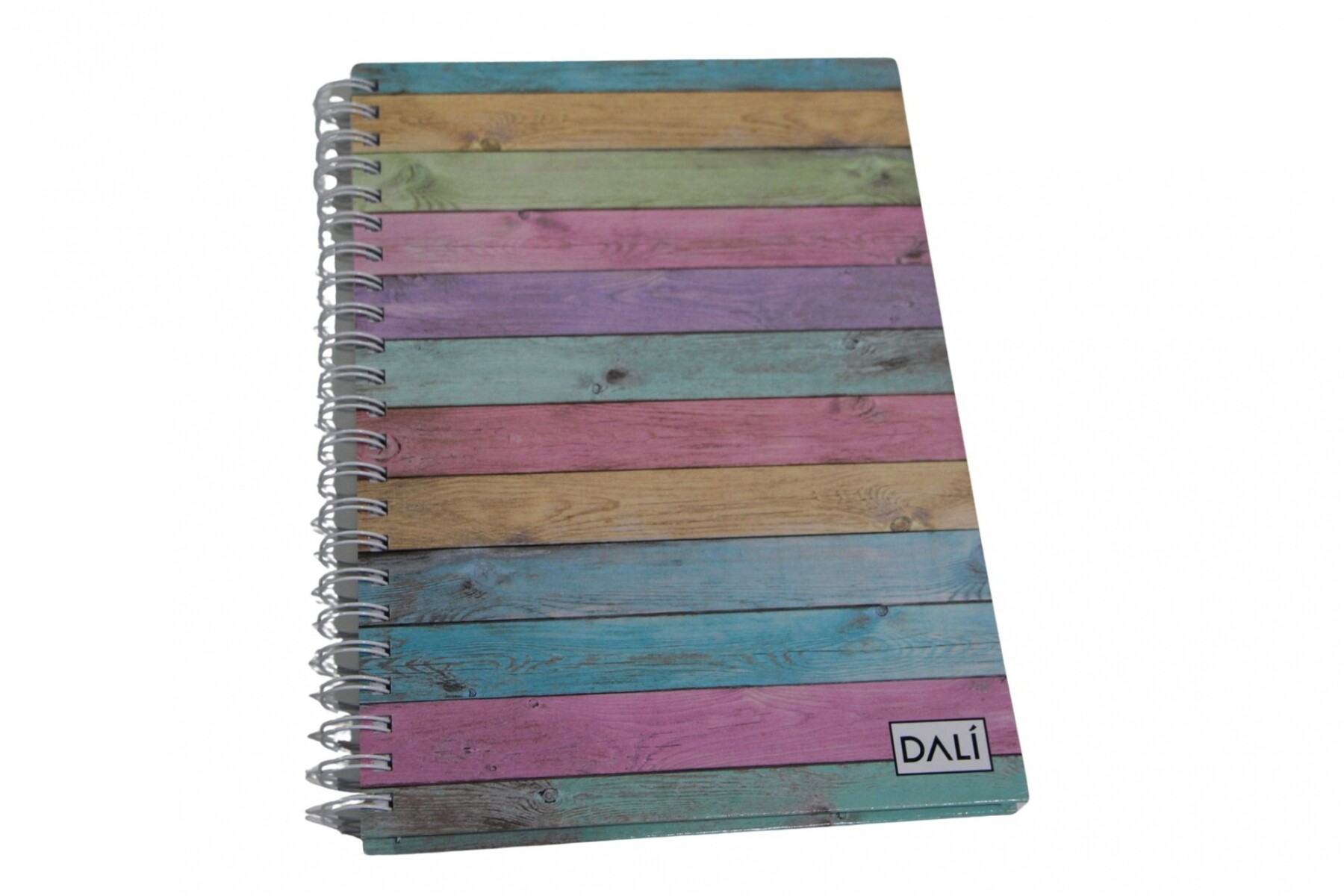 CUADERNOLA DALÍ 150 HOJAS STD - TAPA MADERAS MULTICOLORES 