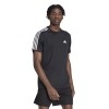 Remera Adidas Train Essentials 3 Bandas Negro