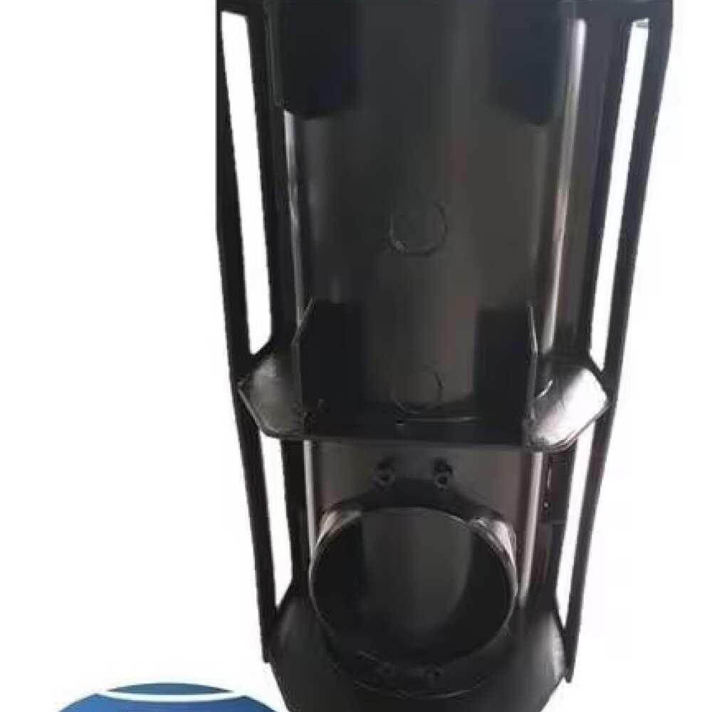 Canaleta rejilla plástica 1 mt SMART HOME negra Canaleta Rejilla Plástica 1 Mt Smart Home Negra