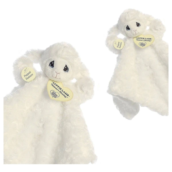 Peluche Aurora Oveja Marioneta Títere De Mano Felpa Suave Peluche Aurora Oveja Marioneta Títere De Mano Felpa Suave