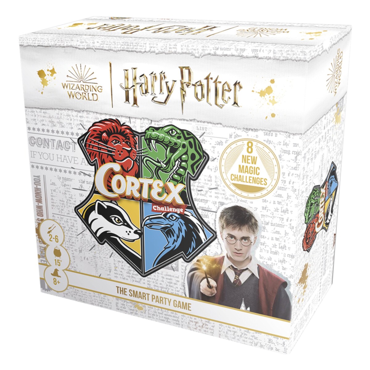 Juego de Mesa Asmodee Cortex Challenge Harry Potter +8 
