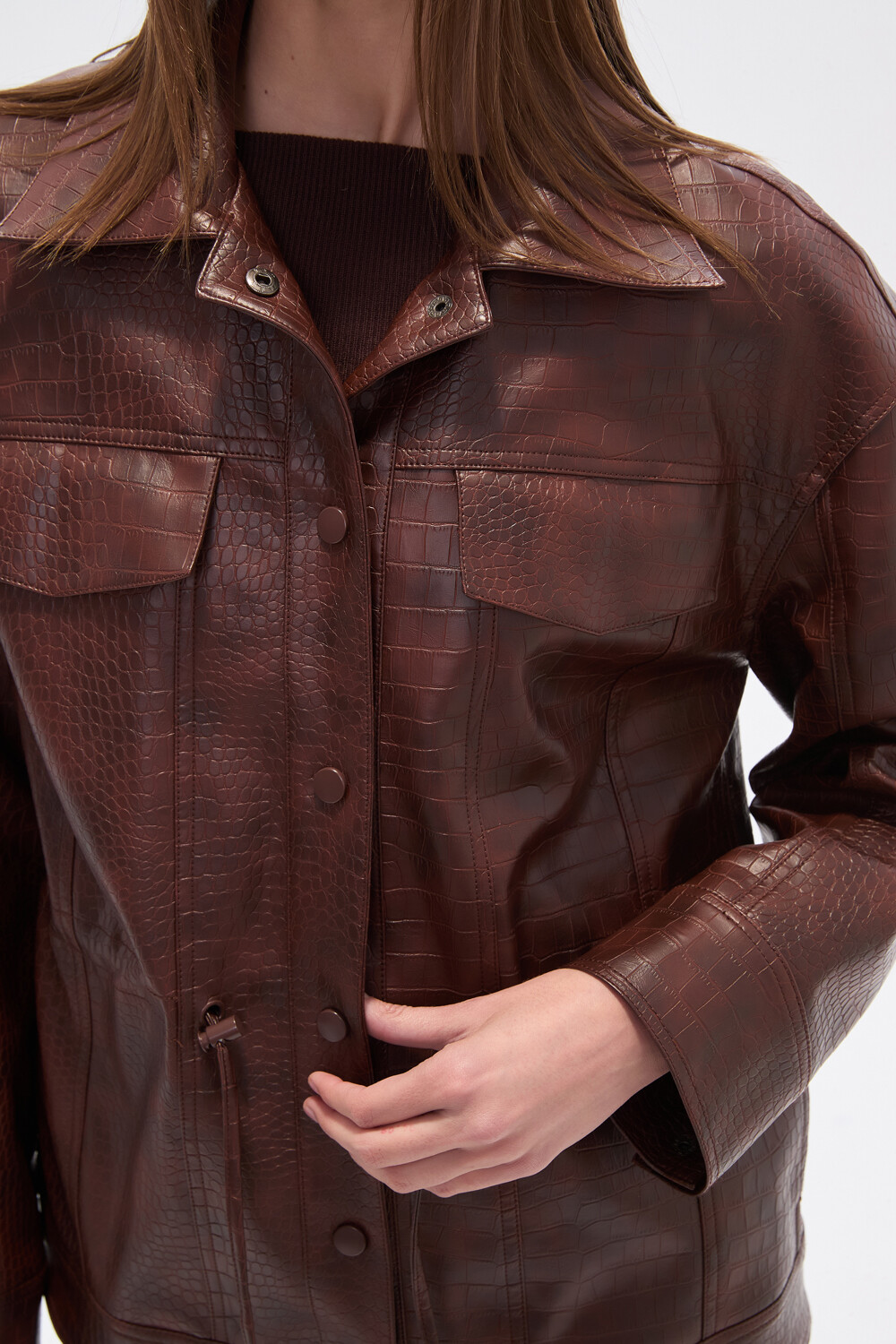 Chaqueta Naunea Chocolate