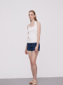 Tops Shandel Marfil / Off White