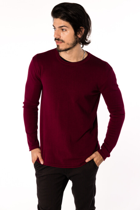 Sweater Daxico Bordo