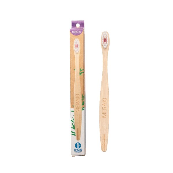 Cepillo de Dientes Meraki Medio (Biodegradable) Cepillo de Dientes Meraki Medio (Biodegradable)