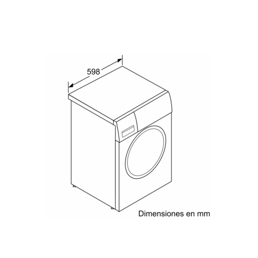 Lavarropas Frontal 7kg BOSCH WAN24266ES Lavarropas Frontal 7kg BOSCH WAN24266ES
