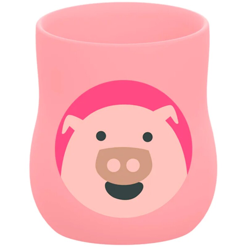Vaso de entrenamiento Marcus & Marcus de silicona 120ml POKEY