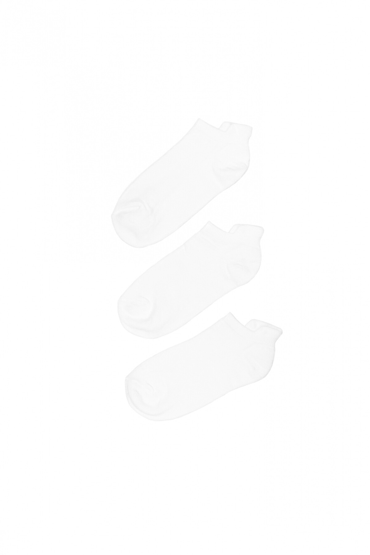 Media Pack x3 Deportiva Blanco