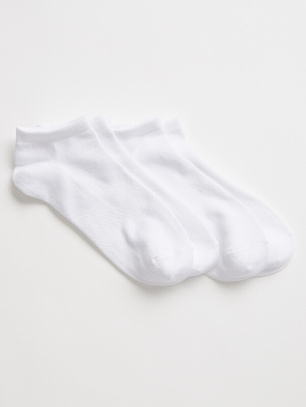V-GFIT 2PK ANKLE WHITE000