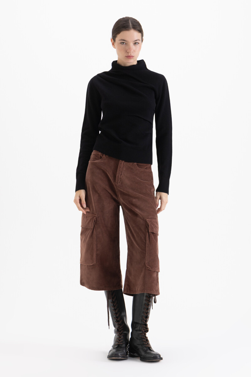 SWEATER CRETA Negro
