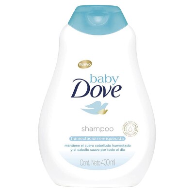 Shampoo Baby Dove Humectación Enriquecida 400 Ml. Shampoo Baby Dove Humectación Enriquecida 400 Ml.